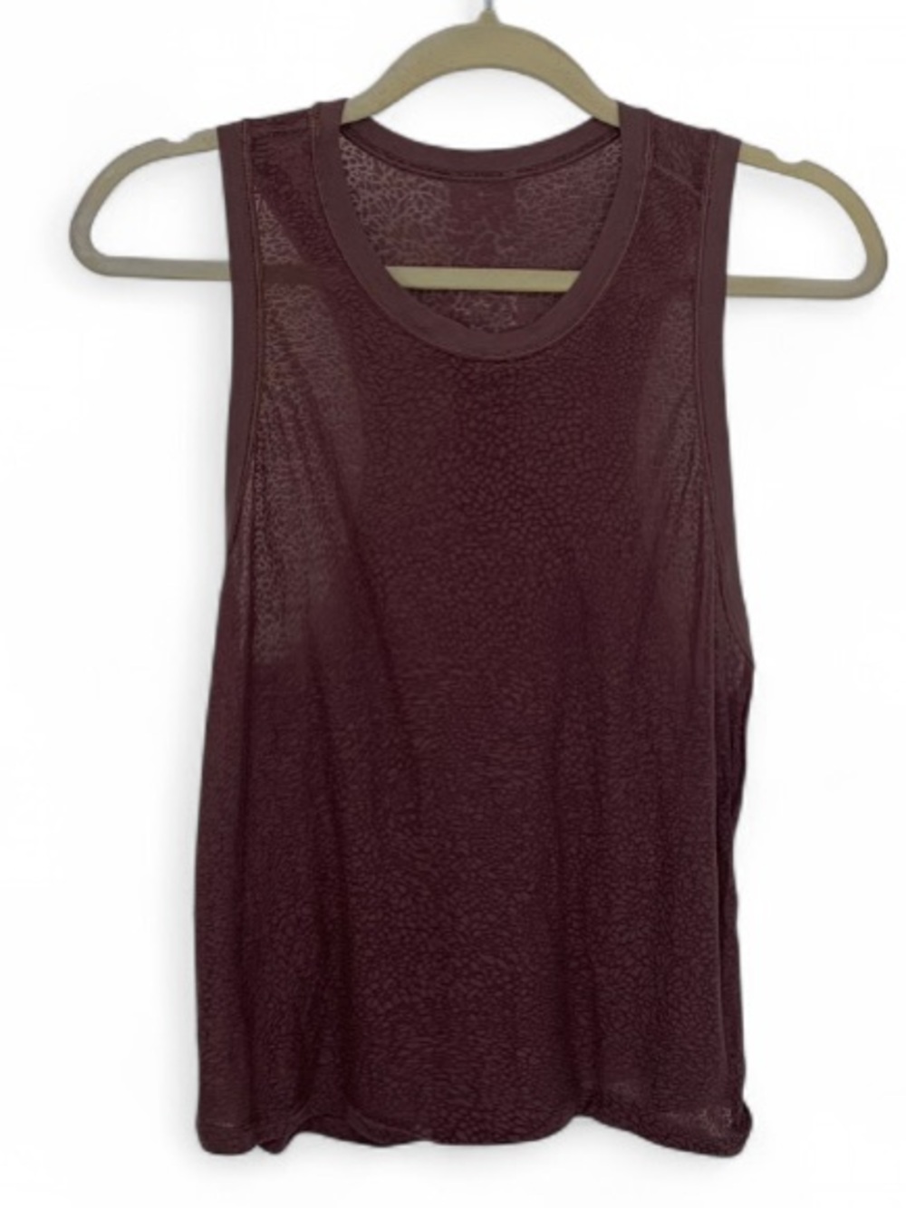 lululemon athletica Women's Sleeveless Tank Top in Purple/Mauve | Cheetah Print